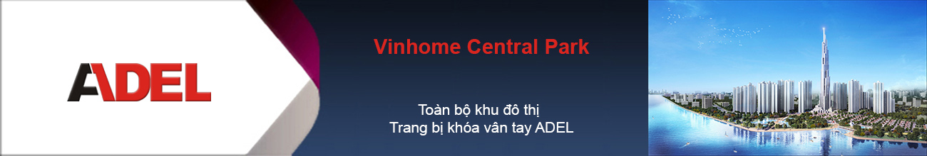 Sản phẩm khóa vân tay tại Vinhomes Central Park